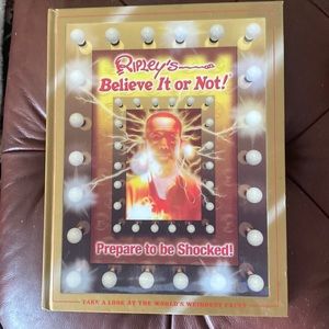 Ripleys believe it or not prepare to be shocked big book. Take a look at